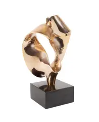 Untitled by Antonio Grediaga, bronze abstract openwork sculpture, sold Oct 2023