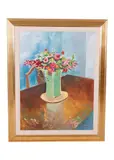 PA artist by Carol Horgan Lesher, oil on canvas, sold Oct 2025