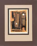Untitled by Lewis C. Kesling, mixed media, sold Sep 2022