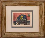 Seated Man in an Interior by Benjamin Kopman, Watercolor on Paper, sold Jul 2024