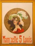 Mam'Zelle 5 Louis by René Péan, Lithograph Poster, sold Jul 2024