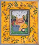 Queen Anne's Lace by Kristin Helberg, 1991, Oil on Wood Panel, sold Jul 2024