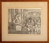 People's Follies by Reginald Marsh, Etching on Paper, sold Jul 2024