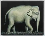 Elephant by Jennifer Joyce, 2014, Acrylic on Canvas, sold Jul 2024