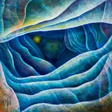 Harmonic Resonance by Jan Rimerman, Mixed Media on Wood Board, sold Jul 2024