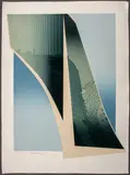 West 57th Street by Richard Davies, 1981, Screenprint, sold Jul 2024
