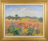 Untitled by Isabelle de Ganay, oil on canvas, sold May 2024