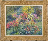 Untitled by Isabelle de Ganay, oil on canvas, sold May 2024