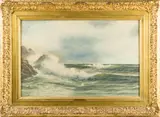 Untitled by George Howell Gay, watercolor on paper, sold May 2024