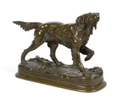 Untitled by Jules Moigniez, bronze, sold Jul 2024