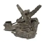 Untitled by Jules Moigniez, bronze inkwell, sold Jul 2024