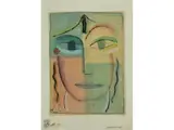 De Femme by Alexej von Jawlensky, watercolor, offered Sep 2019
