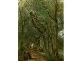 Untitled by Jean-Baptiste Camille Corot, oil on canvas, offered Sep 2017
