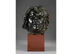 Balzac (kopf), Vorletzter Zustand, Auch Variante „s 1652“ Genannt by Auguste Rodin, marble, offered Jun 2026