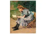 Untitled by Federico Zandomeneghi, oil on canvas, sold Sep 2022