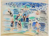 Untitled by Raoul Dufy, watercolor, sold Sep 2024