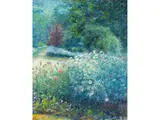 Giverny, le Jardin by Blanche Hoschedé Monet, oil on canvas, offered Mar 2022