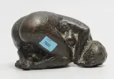 Kauernde by Adriano Bozzolo, bronze, sold Sep 2022