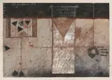 Ohne Titel by Luis Argudín, 1982, mixed media, offered Jun 2022