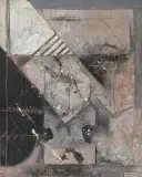 Claroscuro by Luis Argudín, 1982, oil on canvas, offered Jun 2022