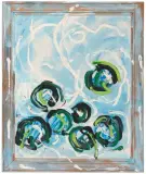 Stillleben mit Äpfeln by Mario Schifano, acrylic, sold Jun 2022