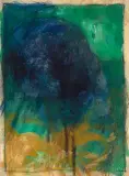 Ohne Titel by Anton Christian, 1990, mixed media, sold Jun 2022