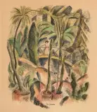 Die Brücke by Josef Eberz, 1917, color lithograph, offered Jun 2022