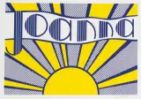 Joanna by Roy Lichtenstein, 1968, offset lithograph, sold Jun 2022