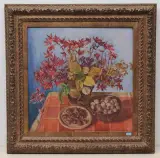 Autunno by Ettore Cosomati, oil on canvas, sold Jun 2022