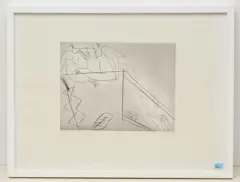 Schlafende by Leiko Ikemura, etching, sold Jun 2022