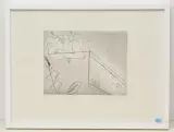 Schlafende by Leiko Ikemura, etching, sold Jun 2022