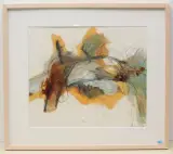 Ohne Titel by Willi Kraus, mixed media, offered Jun 2022