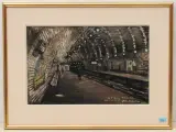 Le Métro by Tony Minartz, 1932, gouache, sold Jun 2022