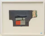 Ohne Titel by Mette Stausland, 1984, collage, sold Jun 2022