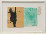 Untitled by Mette Stausland, 1990, mixed media, sold Jun 2022