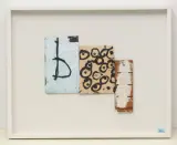 Ohne Titel by Mette Stausland, 1990, collage, sold Jun 2022