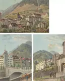 Chur by David Alois Schmid, watercolor, sold Jun 2022