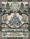 Alpaufzug mit Blumenstrauss by Anne Rosat, collage, offered Jun 2022