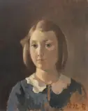 Princesse Hélène Bariatinsky, dite Pigeon", um 1933 by Rodolphe-Théophile Bosshard, oil on board, offered Jun 2022