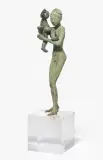 Mutter, mit Kind spielend by Hans Erni, 1983, bronze, sold Jun 2022