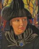 Wallisserin by Charles-Clos Olsommer, gouache, sold Jun 2022