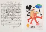 Ohne Titel by Hans Schärer, 1992, drawing, offered Jun 2022