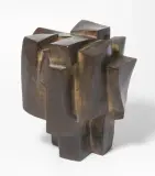 Kubische Formen by Katharina Sallenbach, 1971, bronze, sold Jun 2022