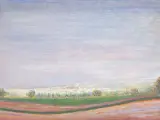Cathedrale de St. Pierre à Génève by Albert Trachsel, watercolor, sold Jun 2022