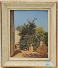 Untitled by Rudolf Durheim, oil on paper, sold Jun 2022