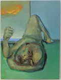 Peconie by Hans Witschi, acrylic, offered Jun 2022