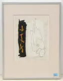 Ohne Titel by Albert Merz, 1987, mixed media, sold Jun 2022