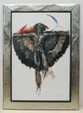 Ikarus by Rudolf Mirer, 1986, color lithograph, sold Jun 2022