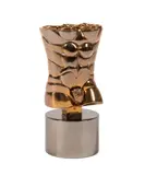 Olympic Torso by Miguel Ortiz Berrocal, 1986, bronze puzzle sculpture, sold Oct 2023