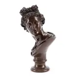 Untitled by Ferdinand Barbedienne Foundry, bronze Apollo Belvedere bust, sold Nov 2023
